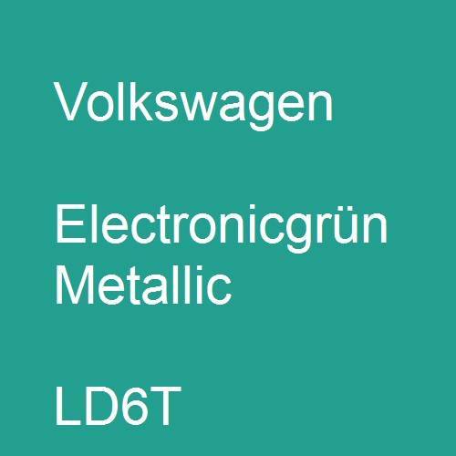 Volkswagen, Electronicgrün Metallic, LD6T.